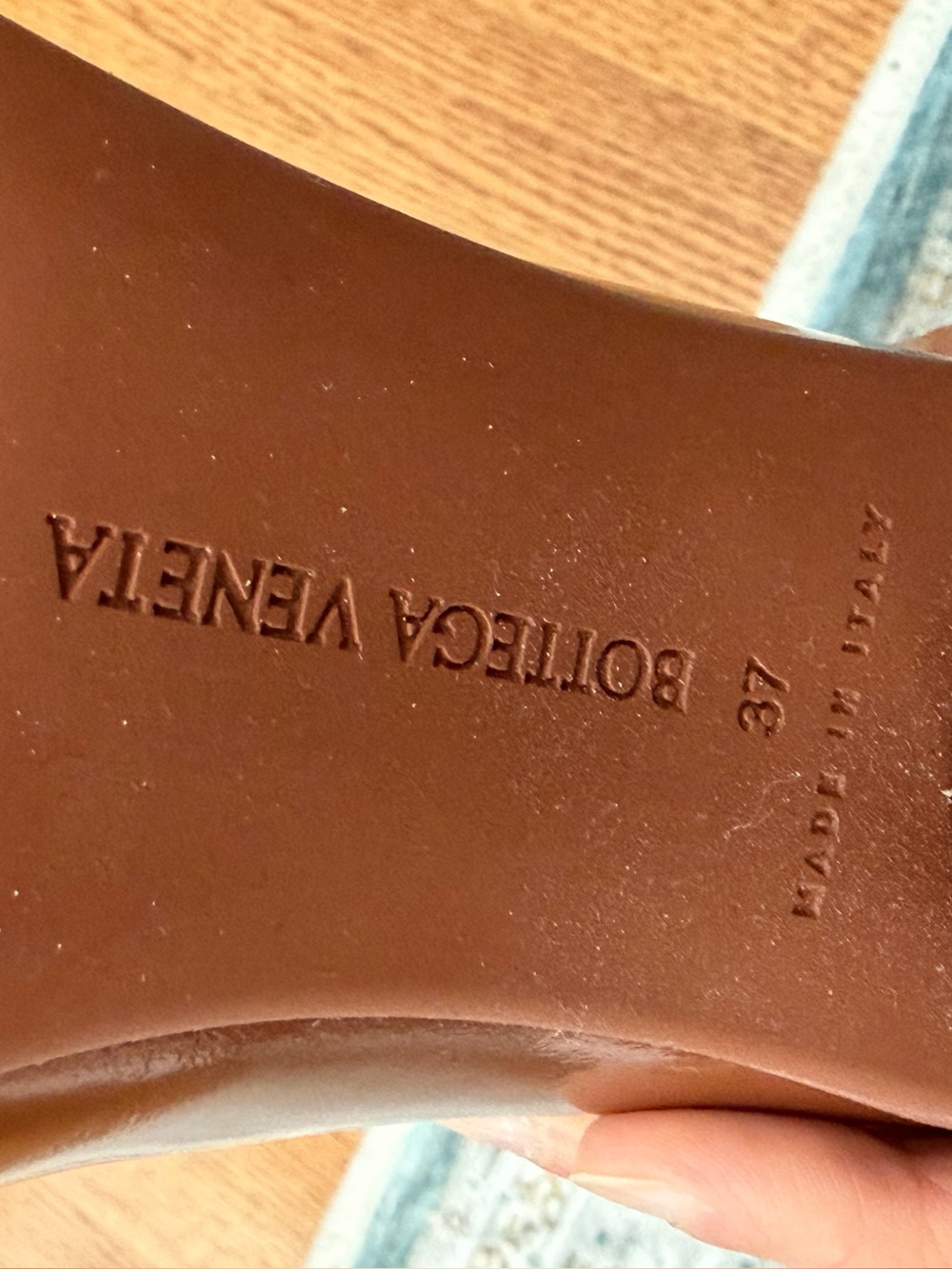 Bottega Veneta Atomic 90 mm tall boots, Brown Sugar, patent leather, 37 - Picture 10 of 12